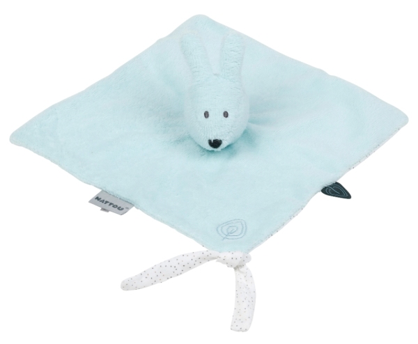 Nattou Doudou Lapin Bonnie Vert Menthe