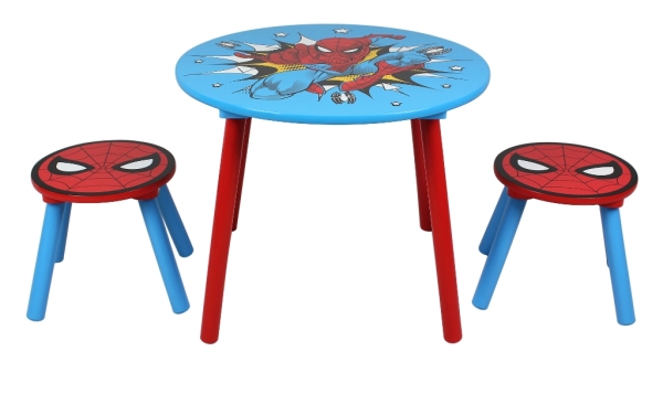 Disney Home Table et Tabourets Spiderman Marvel
