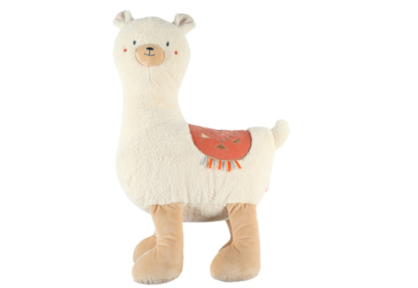 Noukies Peluche Lama Moris et Sacha 80 cm