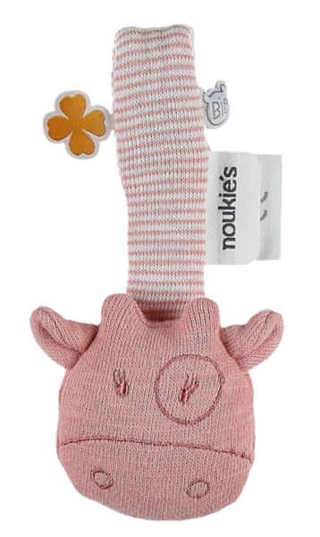 Noukies Attache Tétine Lola Rose Iconiques
