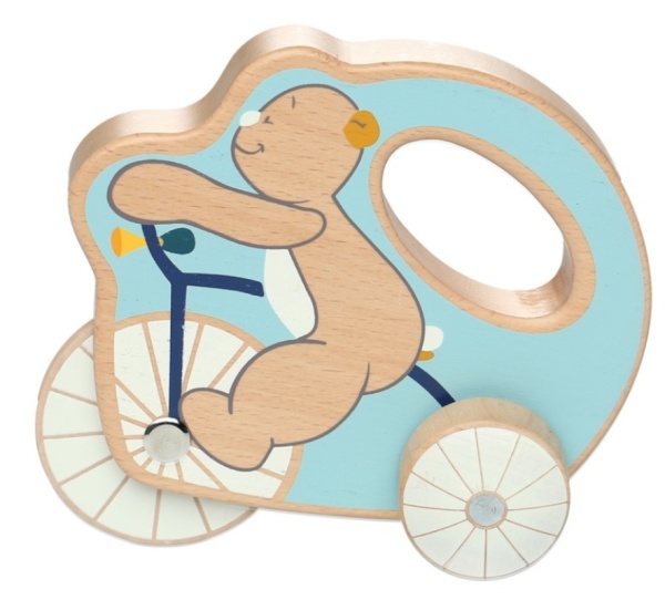 Noukies Tricycle en Bois Nouky Anniversaire