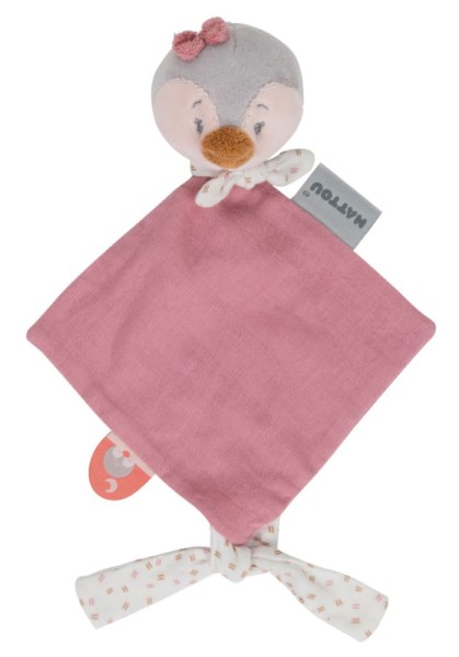 Nattou Doudou Mini Pingouin Sasha