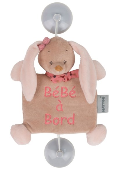 Nattou Bébé à Bord Lapin Pauline