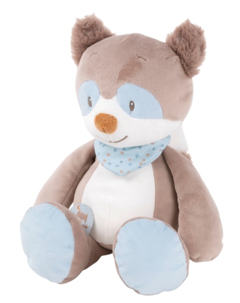 Nattou Peluche Raton Laveur Bob - 30 cm