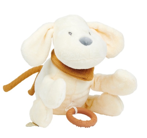 Nattou Peluche Musicale Chien Charlie Vanille