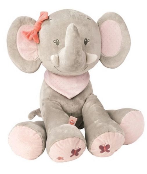 Nattou Peluche Eléphant Adèle - 75 cm