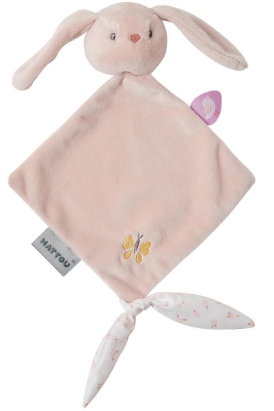 Nattou Doudou Mini Lapin Pomme
