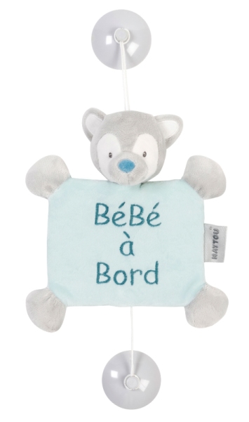 Nattou Bébé à Bord Loup Tiloo