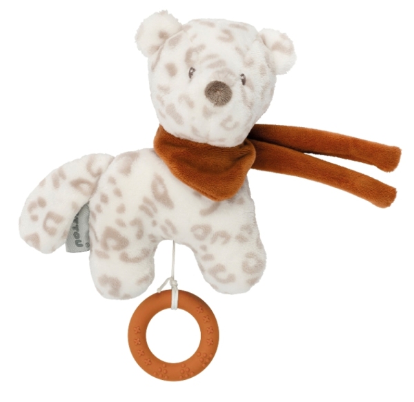Nattou Peluche Mini Musicale Léopard des Neiges Jungo Nattou Peluche Mini Musicale Léopard des Neiges Jungo