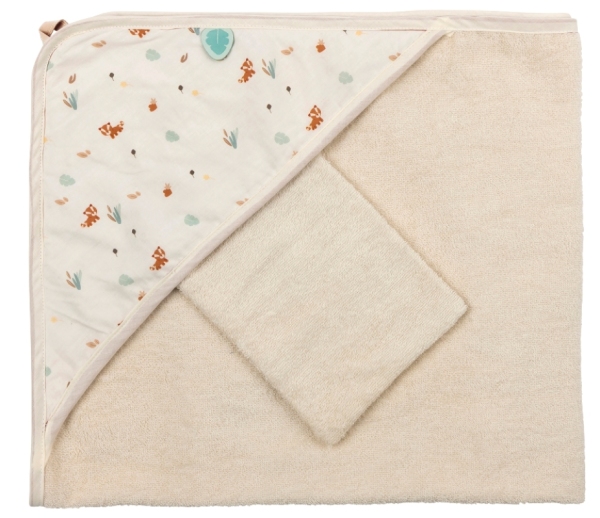 Nattou Cape de Bain Boris et Jungo