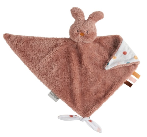 Nattou Doudou Lapin Tipidou Vieux Rose