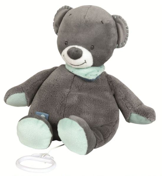 Nattou Peluche Musicale Ours Tom - 28 cm