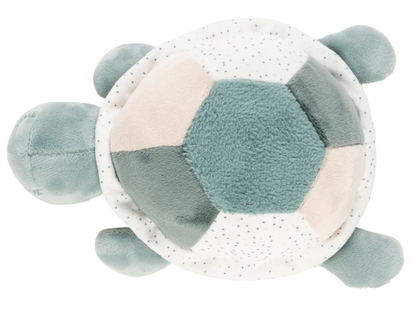 Nattou Peluche Activité Tortue Vert Lapidou