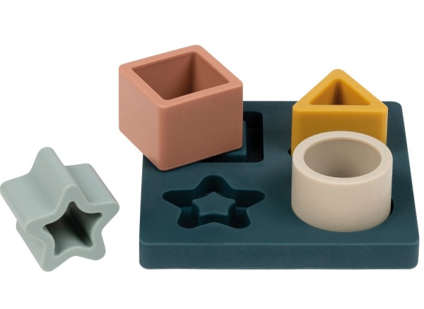 Nattou Jeu Formes Puzzle Vert