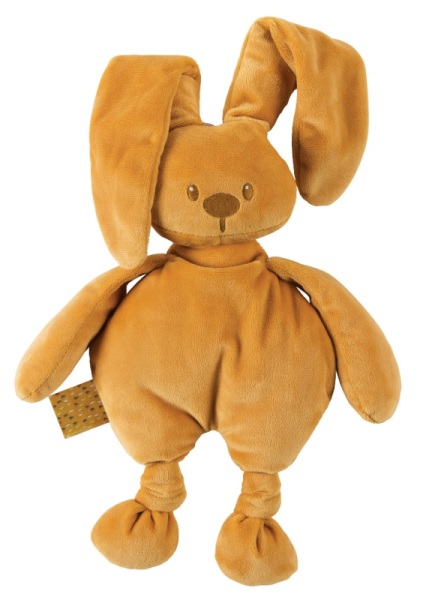 Nattou Peluche Lapin Ocre Lapidou
