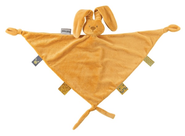 Nattou Doudou Maxi Lapin Ocre Lapidou