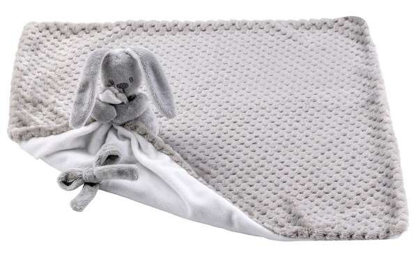 Nattou Doudou Couverture Gris Lapidou