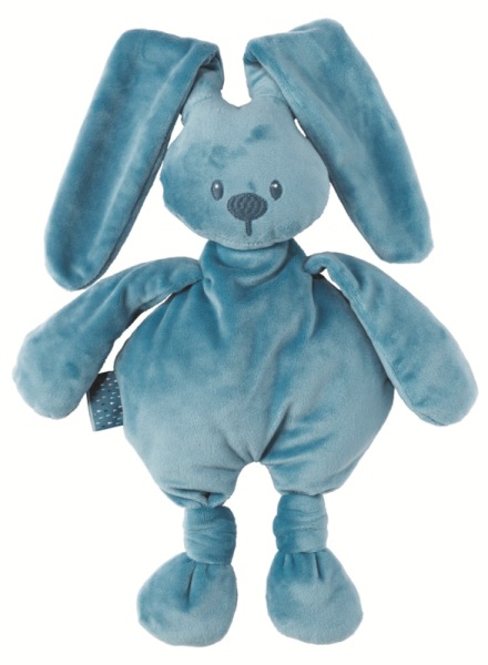 Nattou Peluche Lapin Lapidou Pétrole - 30 cm