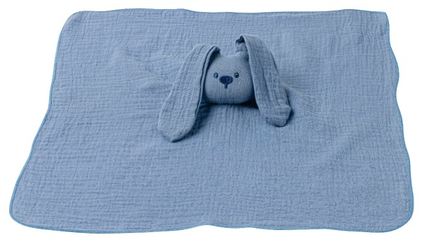 Nattou Doudou Lange Lapin Bleu Lapidou