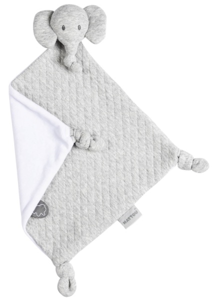 Nattou Doudou Jacquard Eléphant Tembo