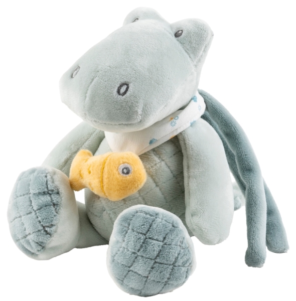 Nattou Peluche Muni Musical Crocodile Roméo