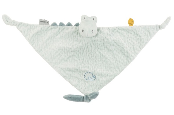 Nattou Maxi Doudou Crocodile Roméo Vert Clair