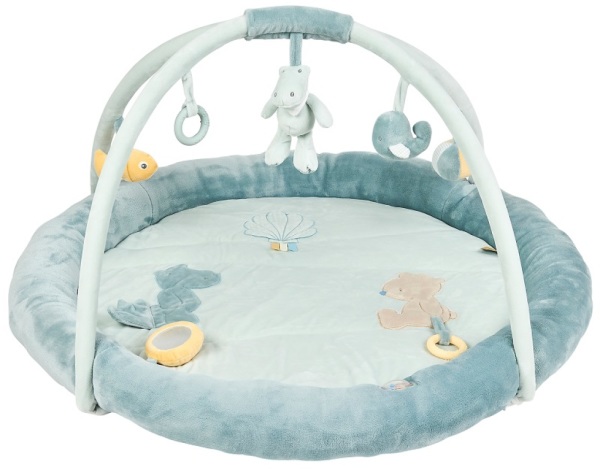 Nattou Tapis Eveil Pouf Roméo Jules et Sally