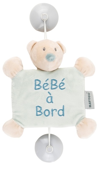 Nattou Bébé à Bord Ours Jules