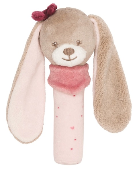 Nattou Hochet Allongé Lapin Nina