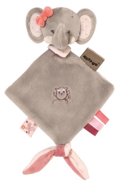 Nattou Mini Doudou Eléphant Adèle