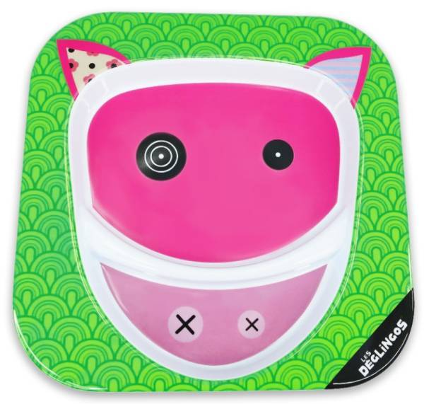 Les Déglingos Assiette Plate Cochon Jambonos Les Déglingos Assiette Plate Cochon Jambonos