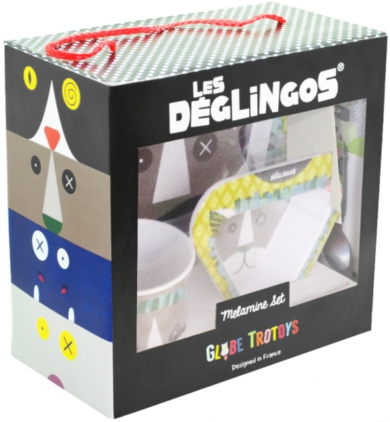 Les Déglingos Coffret Vaisselle Lion Jelekros