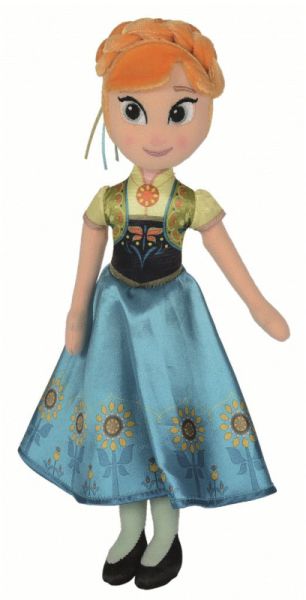 Disney Peluche Anna La Reine des neiges : Une fête givrée - 25 cm