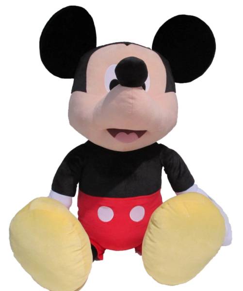 Disney - Peluche mickey géant 120 cm Doudouplanet, Livraison Gratuite 24/48h