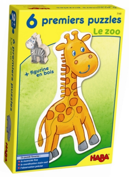 Haba 6 Premiers Puzzles - Le Zoo