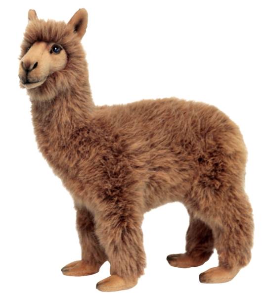Anima Peluche Lama Brun - 35 cm Anima Peluche Lama Brun - 35 cm