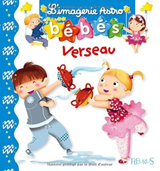 Fleurus Livre Imagerie Astro Bébés Verseau