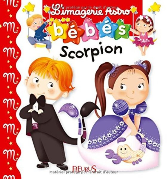 Fleurus Livre Imagerie Astro Bébés Scorpion