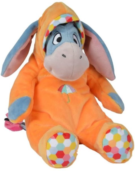 Disney Peluche Bourriquet Combinaison Orange - 50 cm