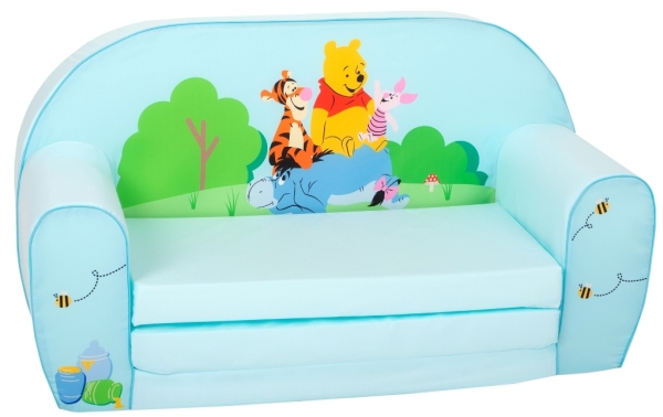 Disney Canapé Lit Winnie et Friends Bleu