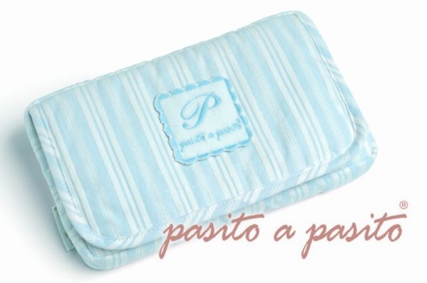 Pasito A Pasito Pochette Lingettes Bleu