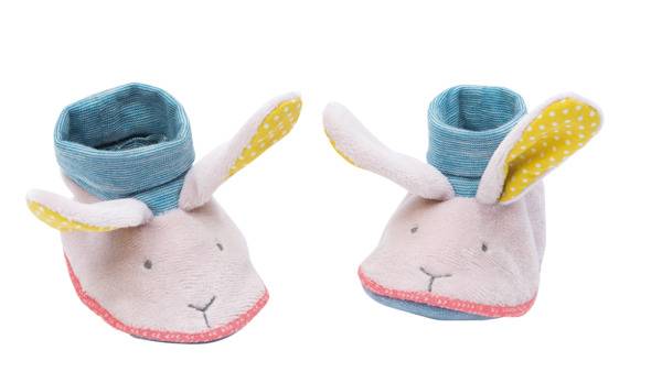 Moulin Roty Chaussons Lapin Mademoiselle et Ribambelle