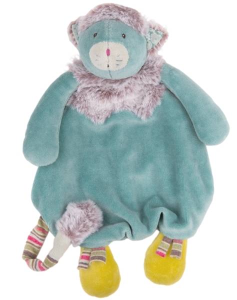Moulin Roty Doudou Chat Les Pachats Bleu Moulin Roty Doudou Chat Les Pachats Bleu