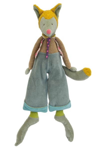 Moulin Roty Peluche Loup Loulou Les Tartempois - 47 cm