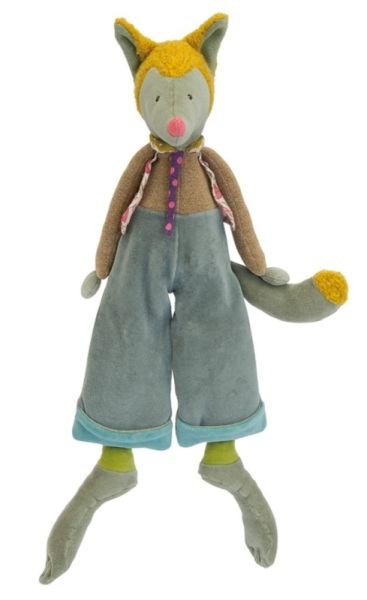Moulin Roty Peluche Loup Loulou Les Tartempois - 47 cm