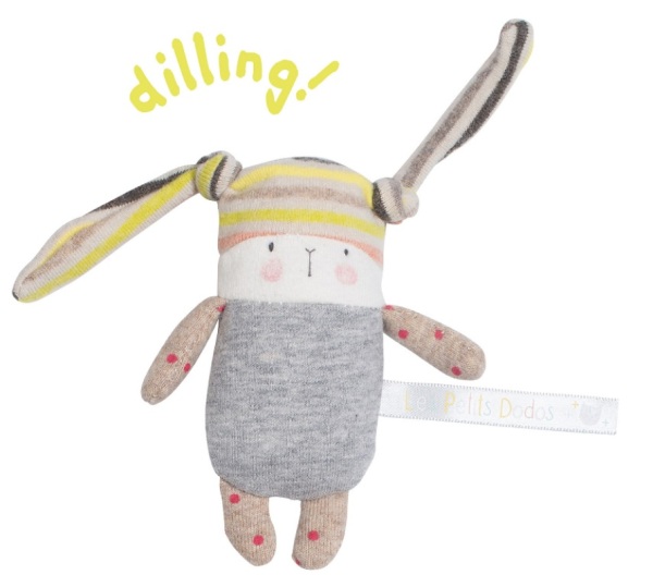 Moulin Roty Hochet petit lapin Nin-Nin Les Petits Dodos