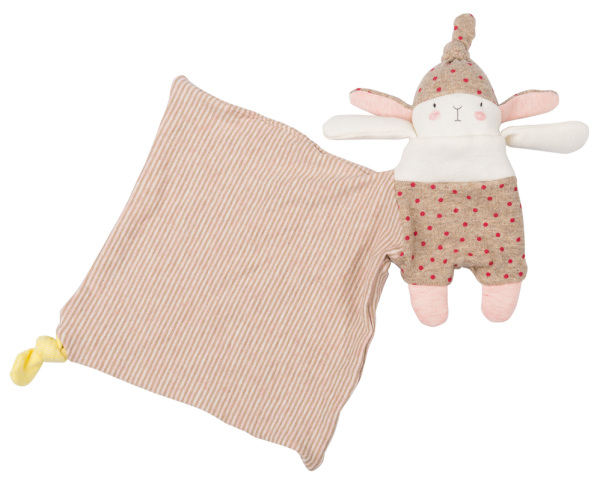 Moulin Roty Doudou Mouchoir Lapin Lulu Les Petits Dodos - 18 cm