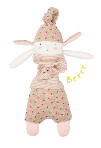 Moulin Roty Peluche Lapin Vibreur Les Petits Dodos - 18 cm