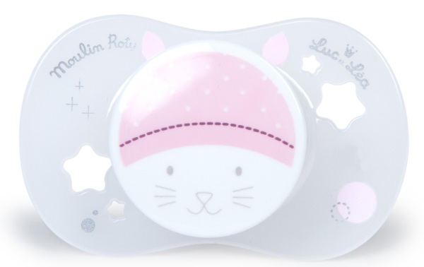 Moulin Roty Sucette Silicone Chat Les Petits Dodos