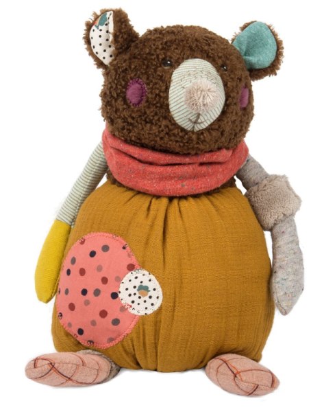 Peluche ours articulé Moulin Roty 38 cm | Rakuten